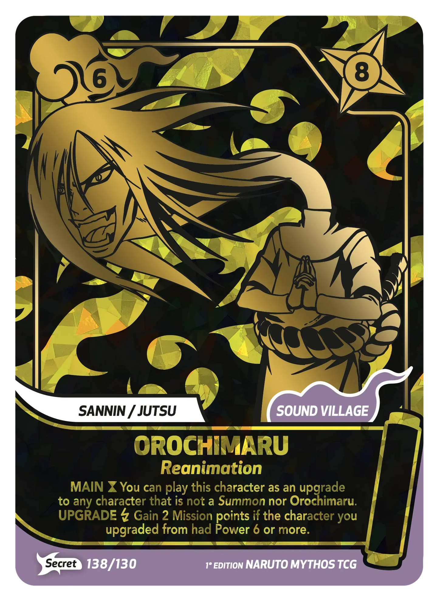Naruto TCG: First set 2nd Edition Special Pack Itachi Universe Cards