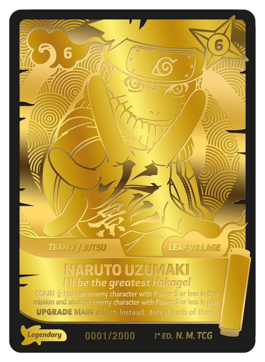 Naruto TCG: First set 2nd Edition Special Pack Itachi Universe Cards