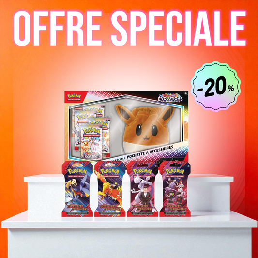 OFFRE SPECIALE : COFFRET POCHETTE EV08.5 + ART SET EV10 Universe Cards