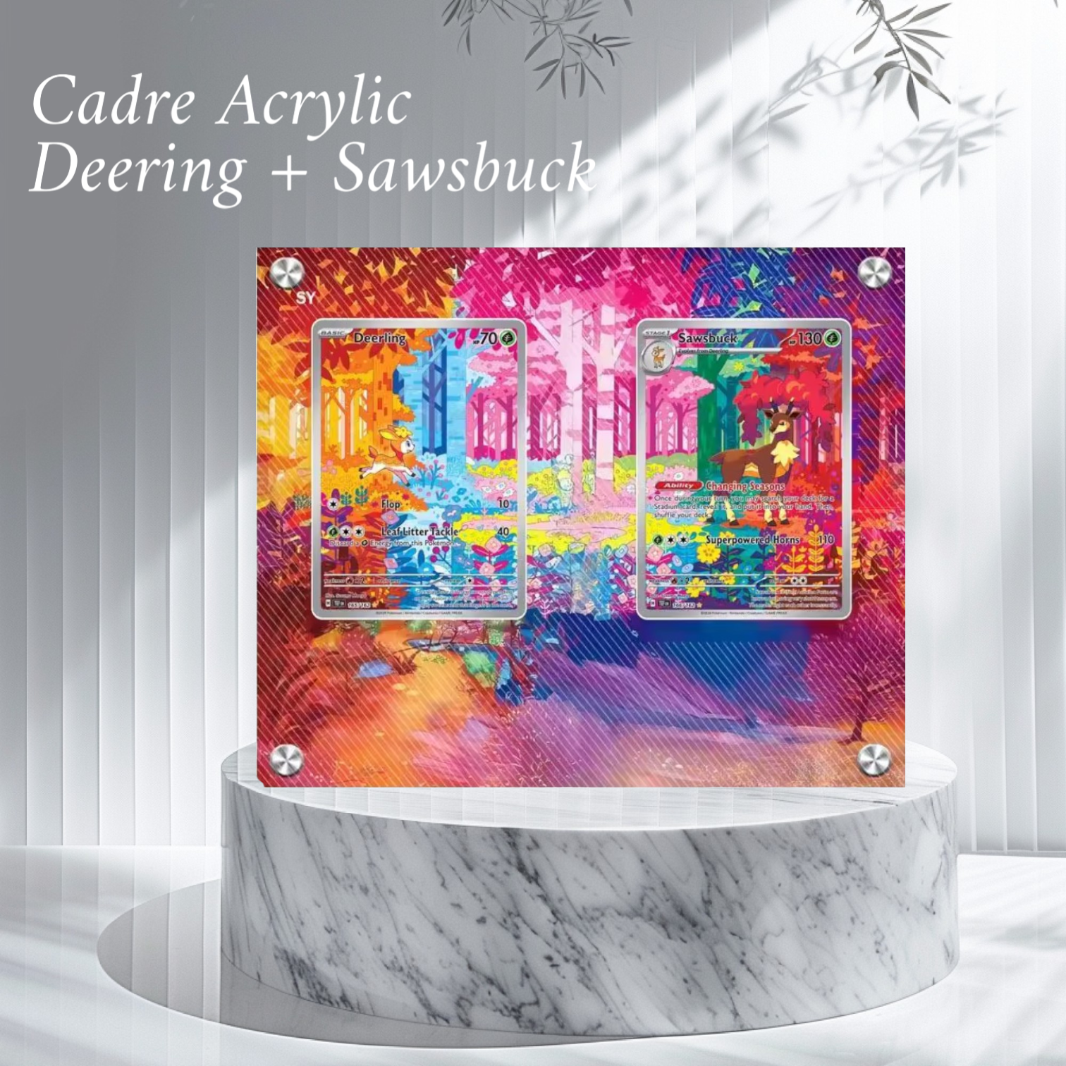 Cadre Acrylique - Deering & Sawsbuck (Cartes incluses) Universe Cards
