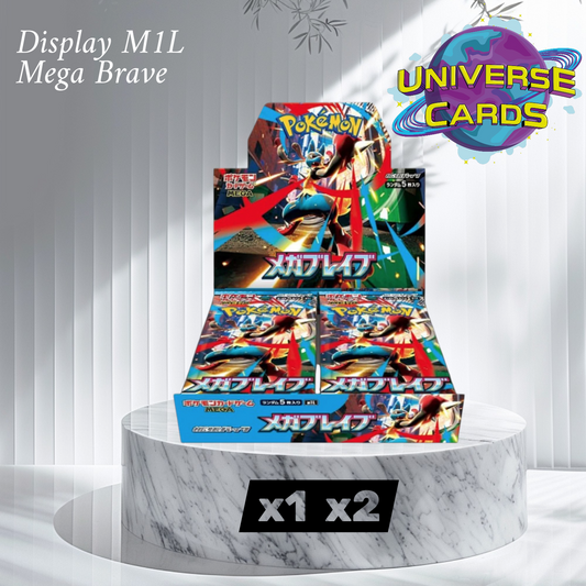 MEGA Brave pokemon Universe Cards