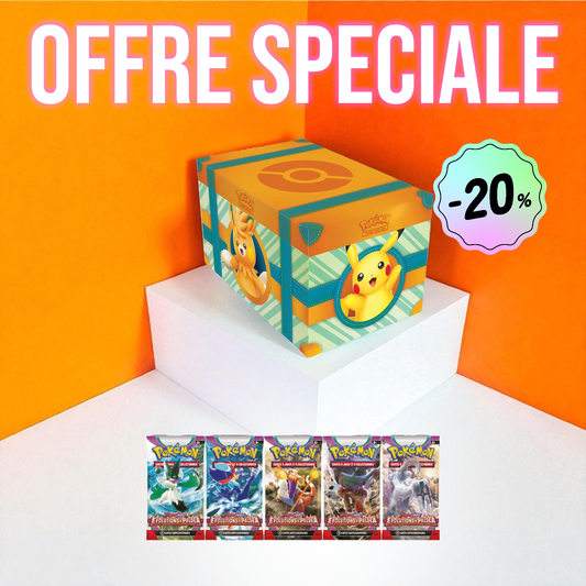 OFFRE SPECIALE : COFFRET DECOUVERTE A PALDEA + ART SET EV02 Universe Cards