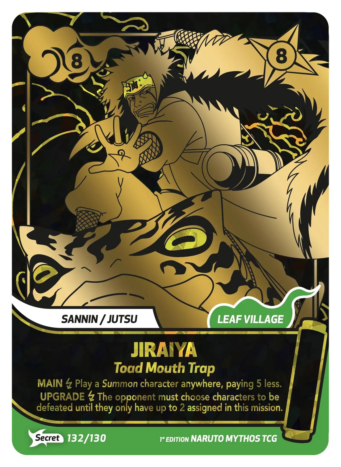 Naruto TCG: First set 2nd Edition Special Pack Itachi Universe Cards