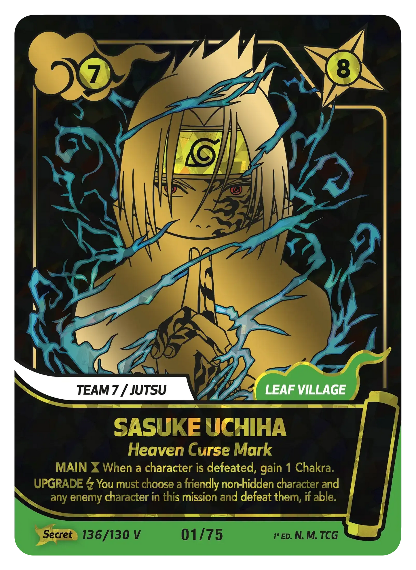 Naruto TCG: First set 2nd Edition Special Pack Itachi Universe Cards