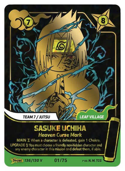 Naruto TCG: First set 2nd Edition Special Pack Itachi Universe Cards