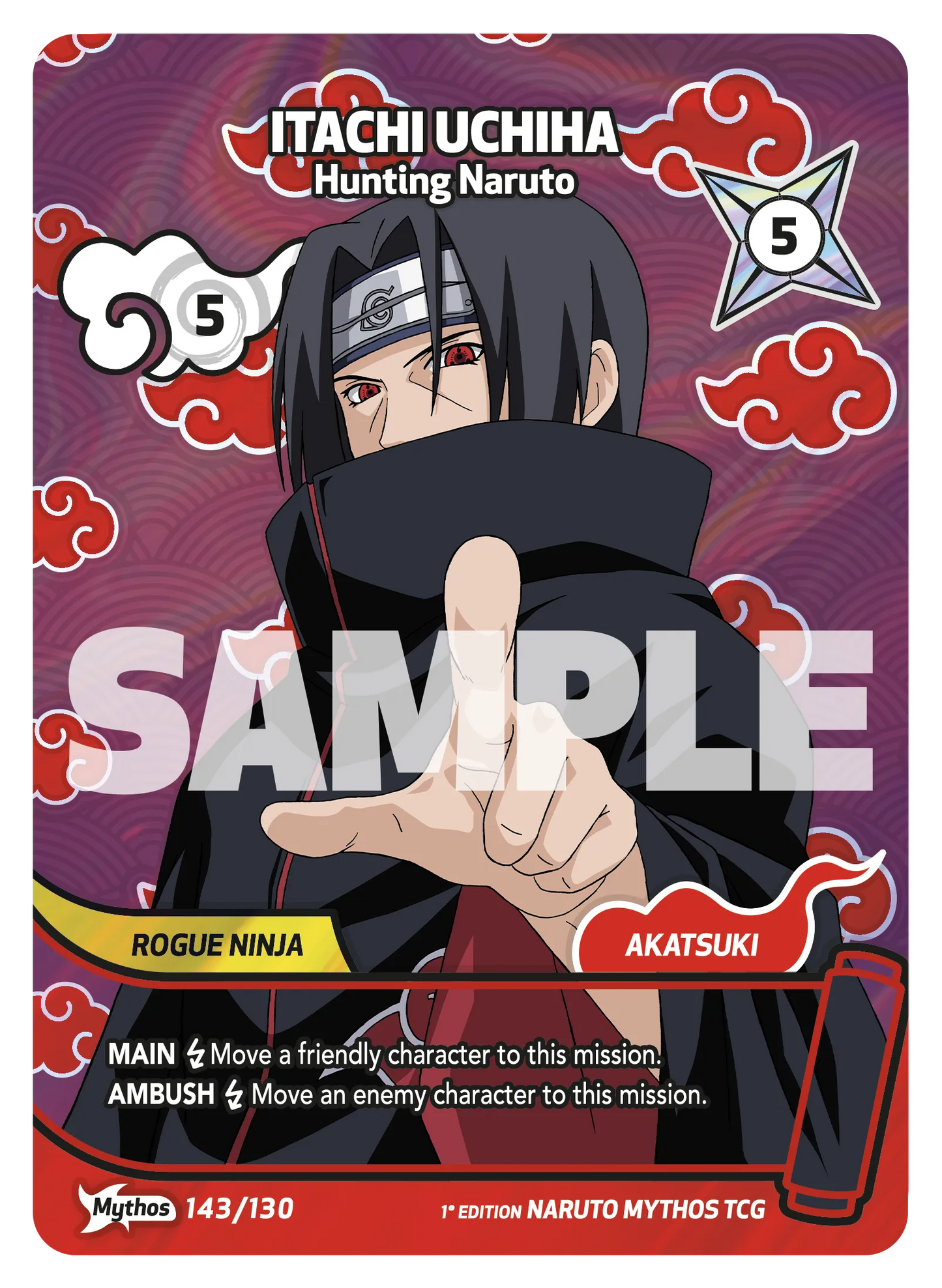 Naruto Mythos TCG Konoha Shidō – Display 24 Boosters Universe Cards