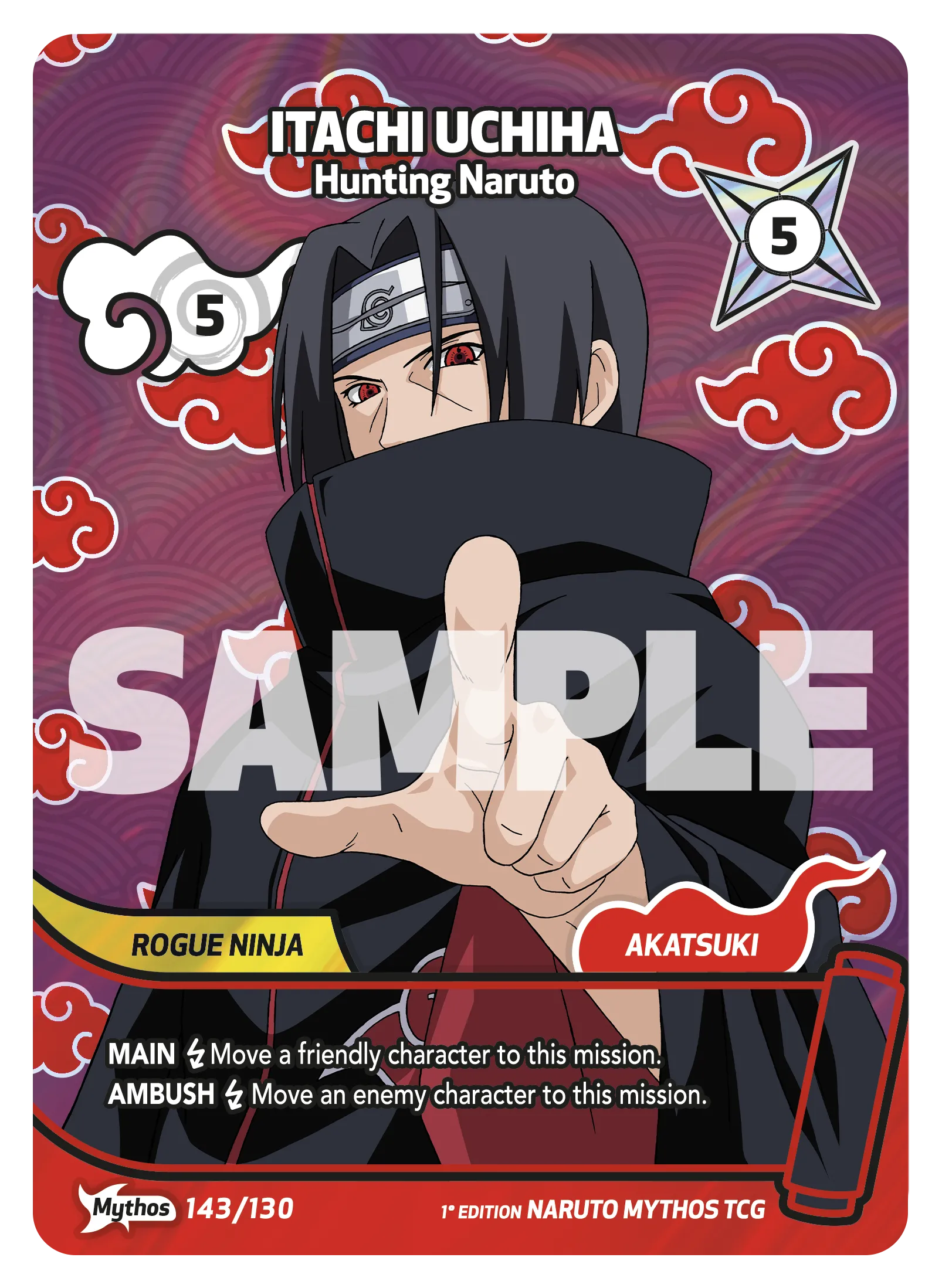 Naruto Mythos TCG Konoha Shidō – Display 24 Boosters Universe Cards