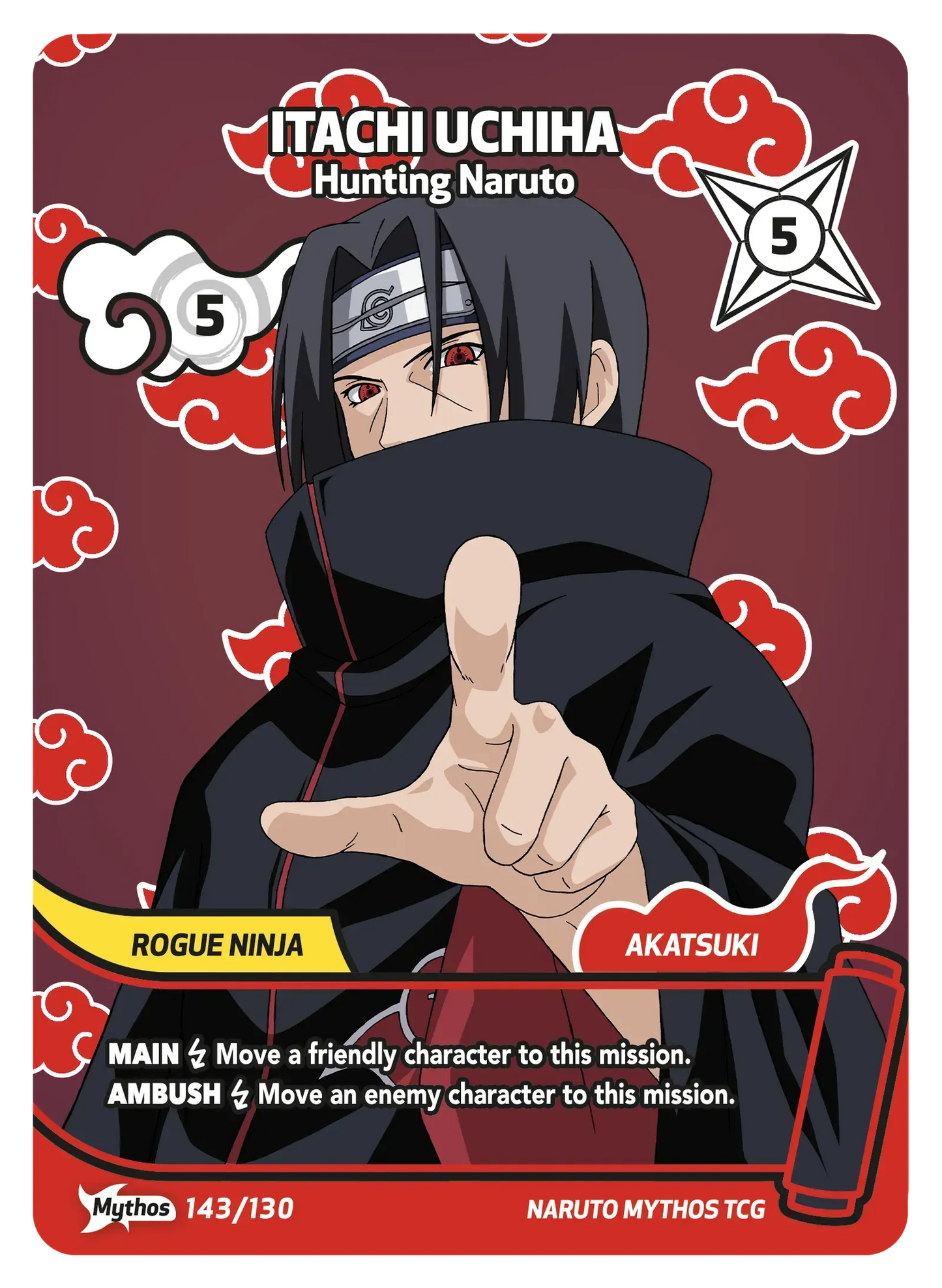 Naruto TCG: First set 2nd Edition Special Pack Itachi Universe Cards