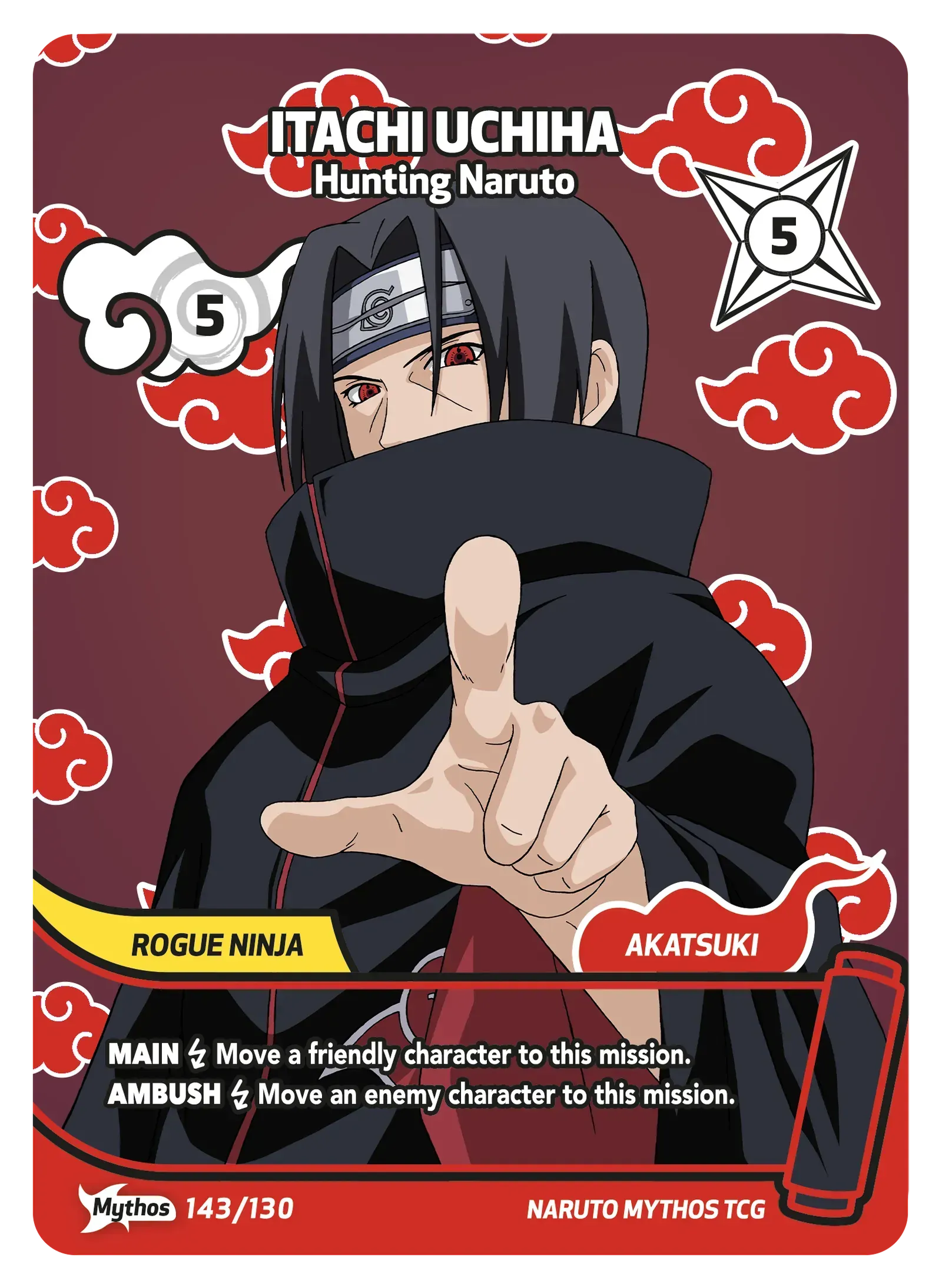 Naruto TCG: First set 2nd Edition Special Pack Itachi Universe Cards
