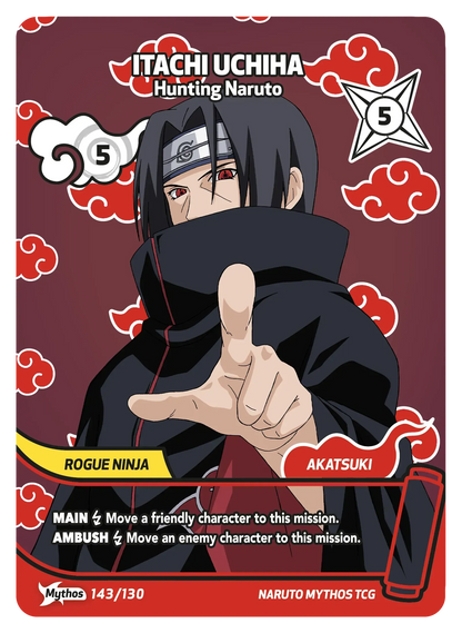 Naruto TCG: First set 2nd Edition Special Pack Itachi Universe Cards
