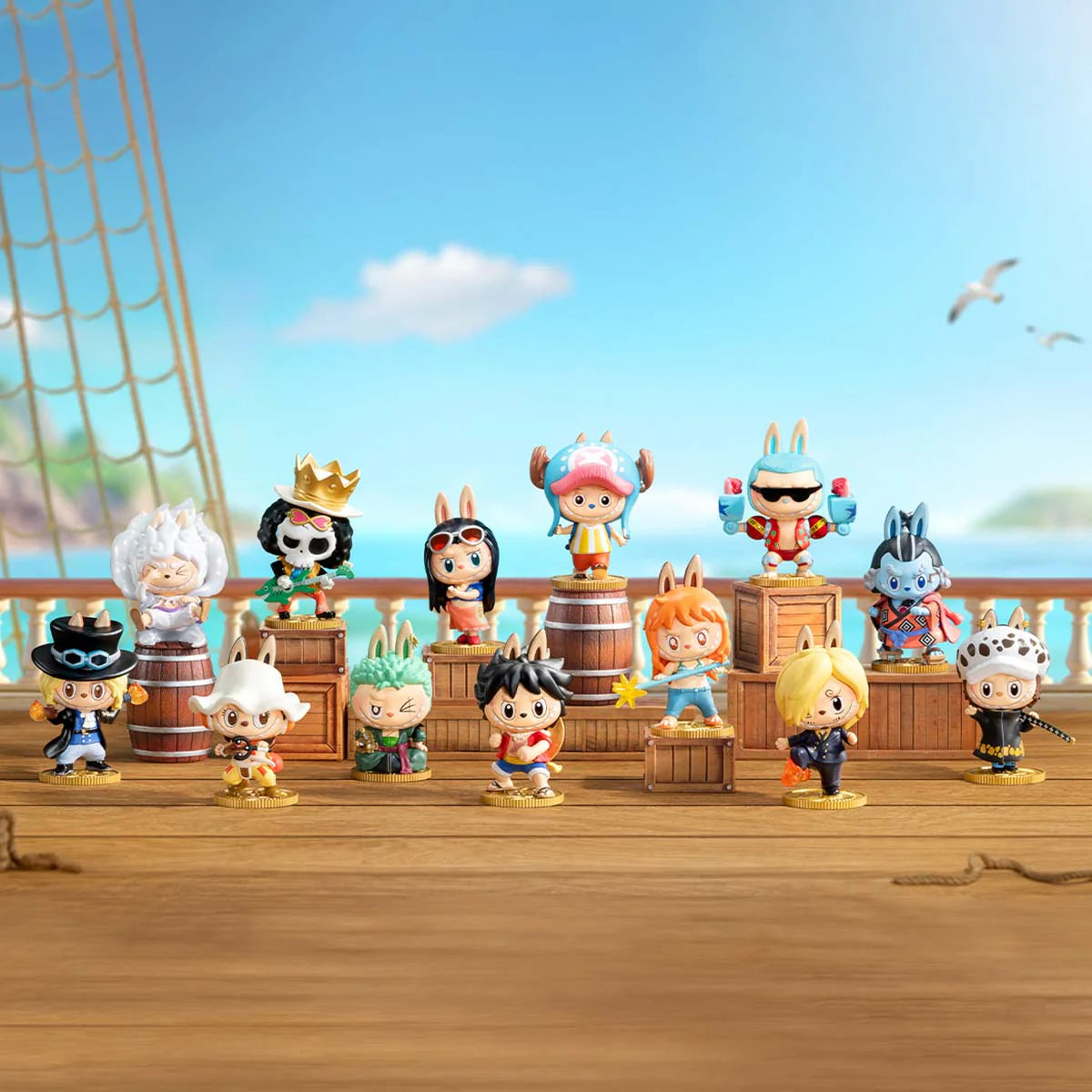 POP MART – The Monsters × One Piece Universe Cards