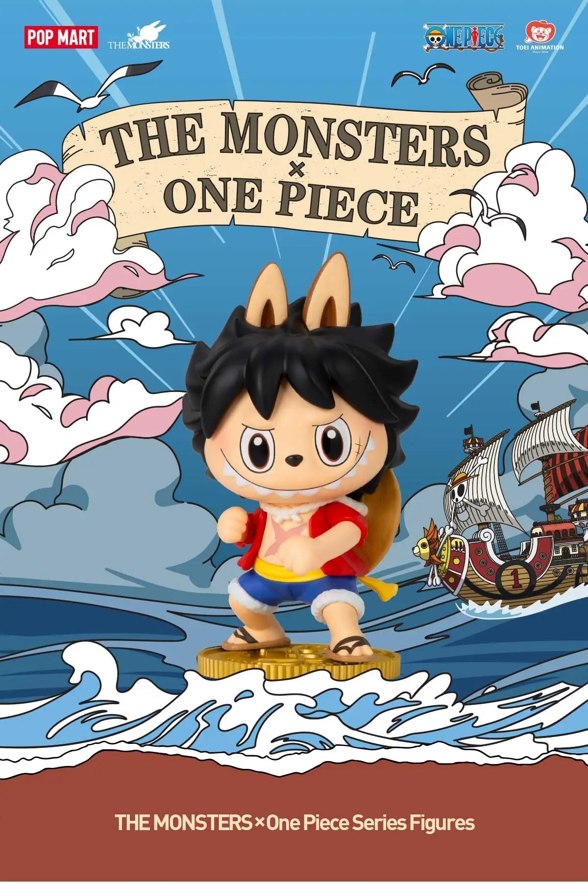 POP MART – The Monsters × One Piece Universe Cards