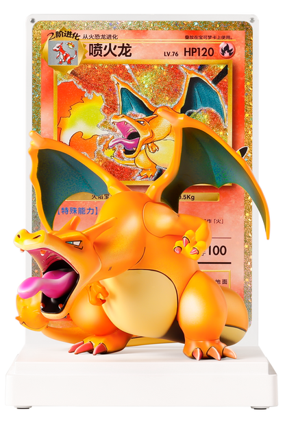 Coffret Figurine Collector Pokémon Chinois Dracaufeu · 30th Celebration
