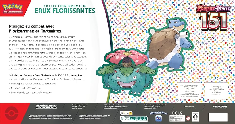 Collection Premium Eaux Florissantes – Pokémon 151 - Universe Cards