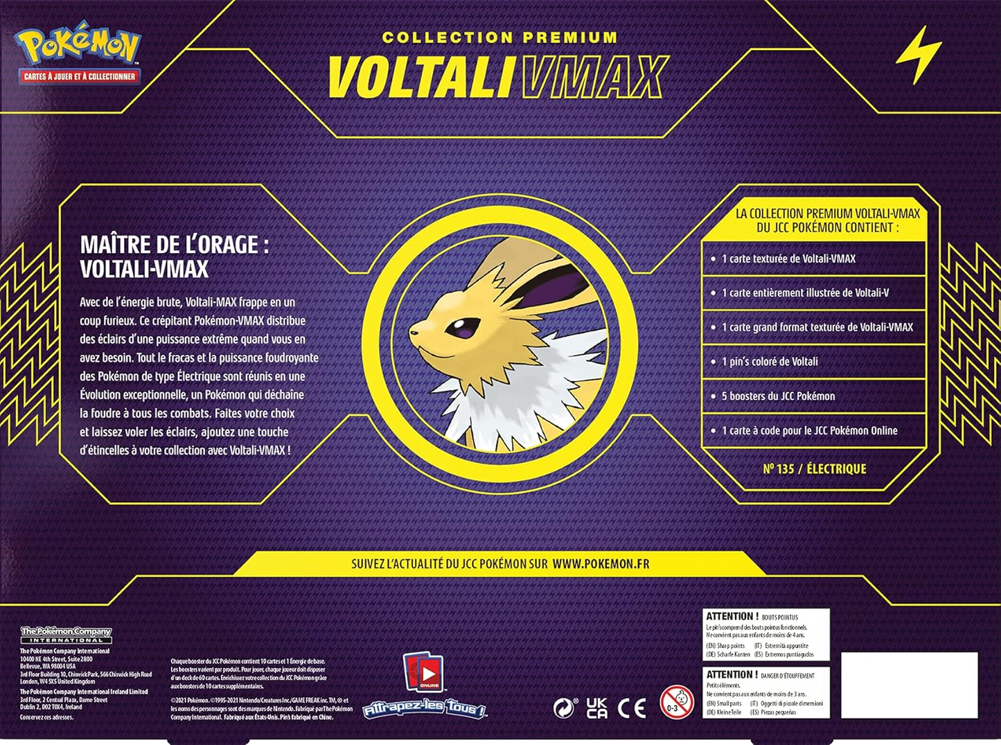 Coffret Premium Voltali Vmax Universe Cards