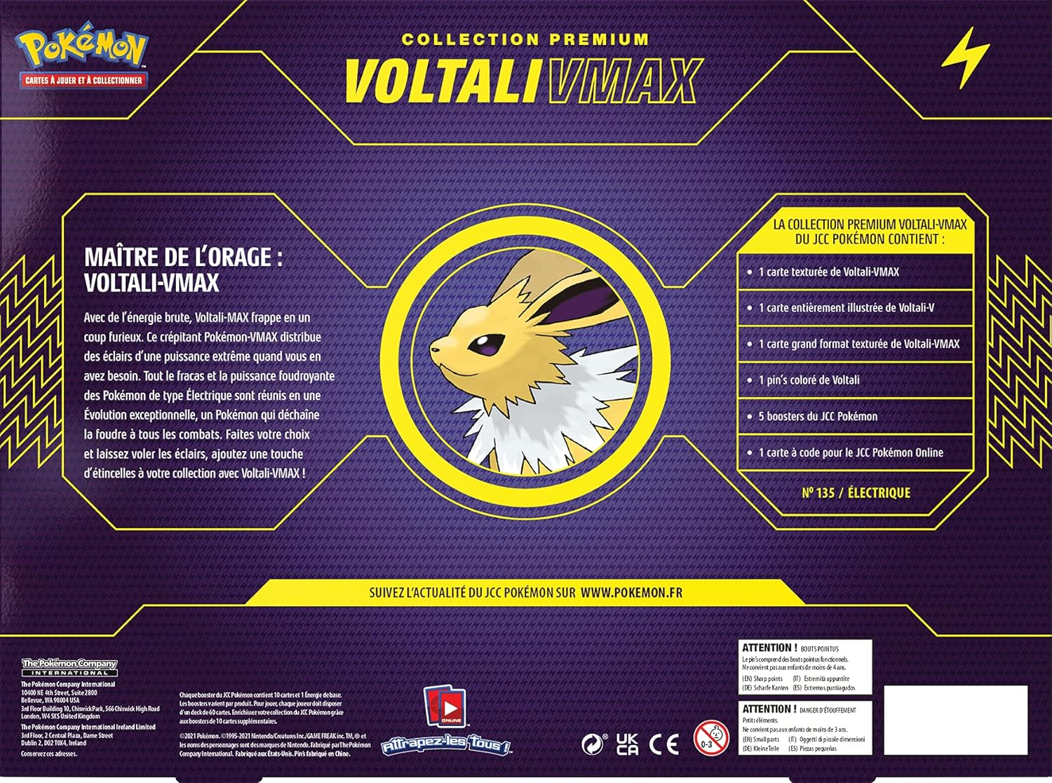 Coffret Premium Voltali Vmax Universe Cards