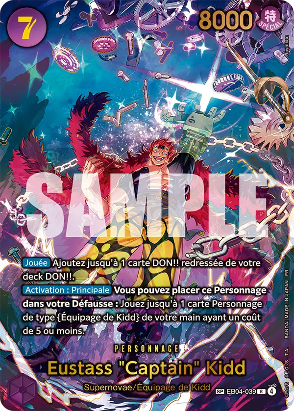 One Piece OP-14 Les sept de la mer Universe Cards