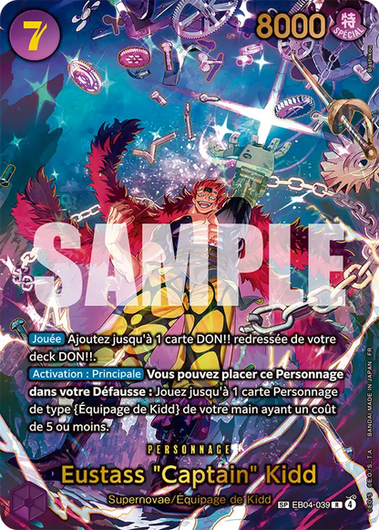 One Piece OP-14 Les sept de la mer Universe Cards