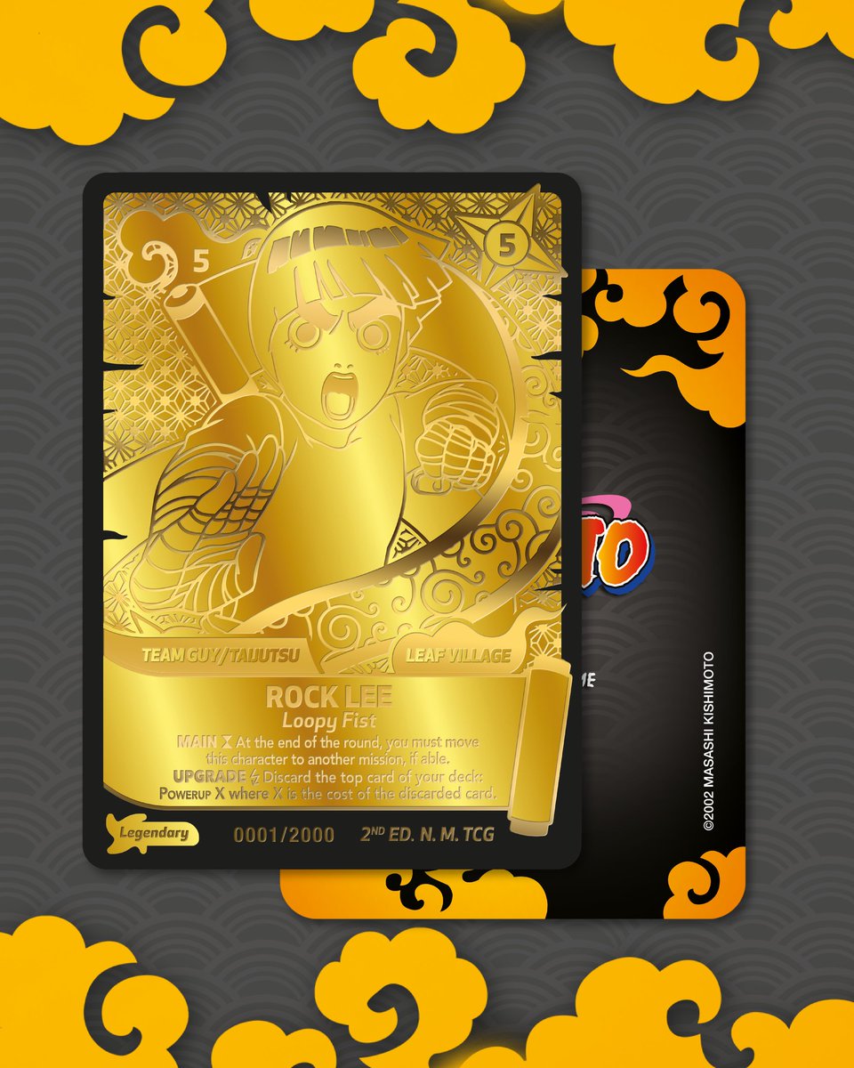 Naruto Mythos TCG Konoha Shidō – First set 2nd Edition [English