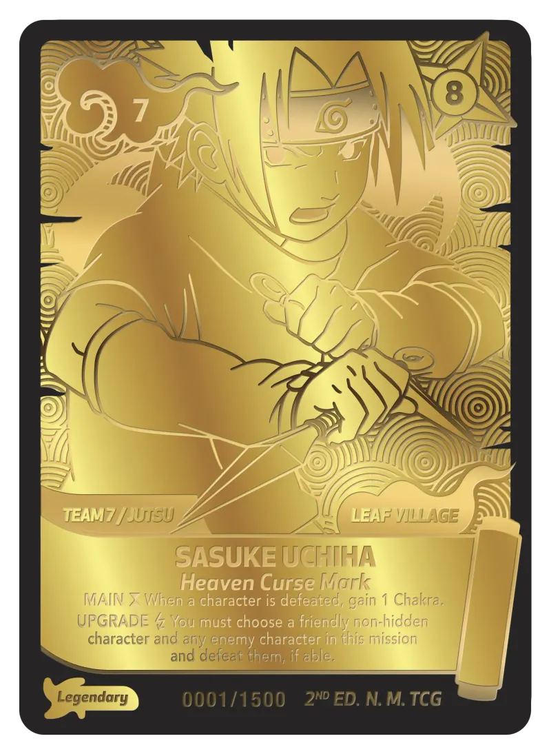 Naruto Mythos TCG   Konoha Shidō – First set 2nd Edition [English]