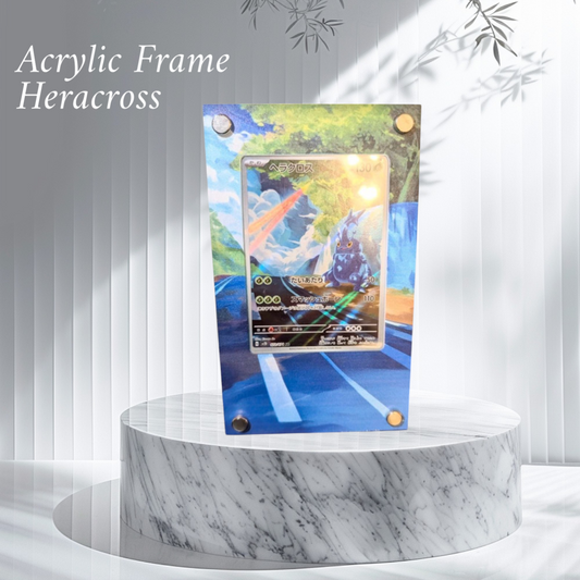 Cadre Acrylique pour carte Pokémon: Scarinho SV2D Inclus🔥 Universe Cards