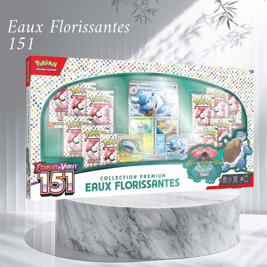 Collection Premium Eaux Florissantes – Pokémon 151  💧 Universe Cards