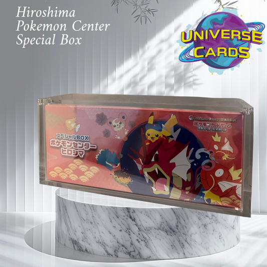 Pokemon Center Limited Hiroshima + Protection Acrylique Universe Cards