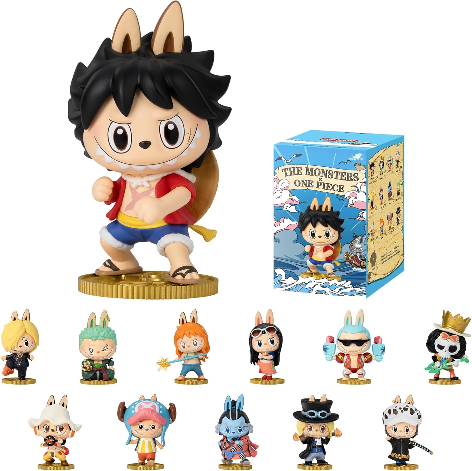 POP MART – The Monsters × One Piece Universe Cards