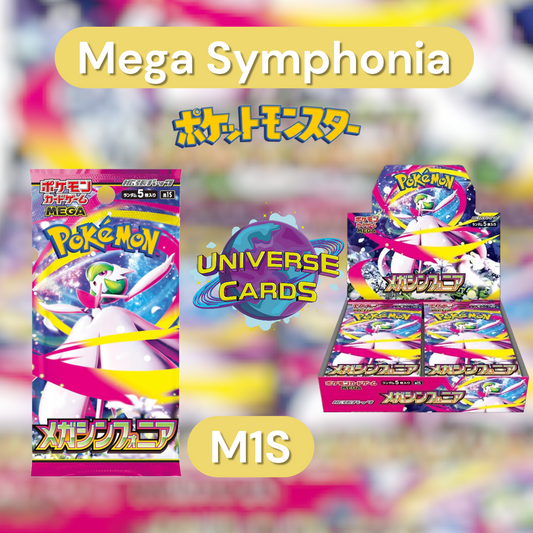 MEGA Symphonia pokemon Universe Cards