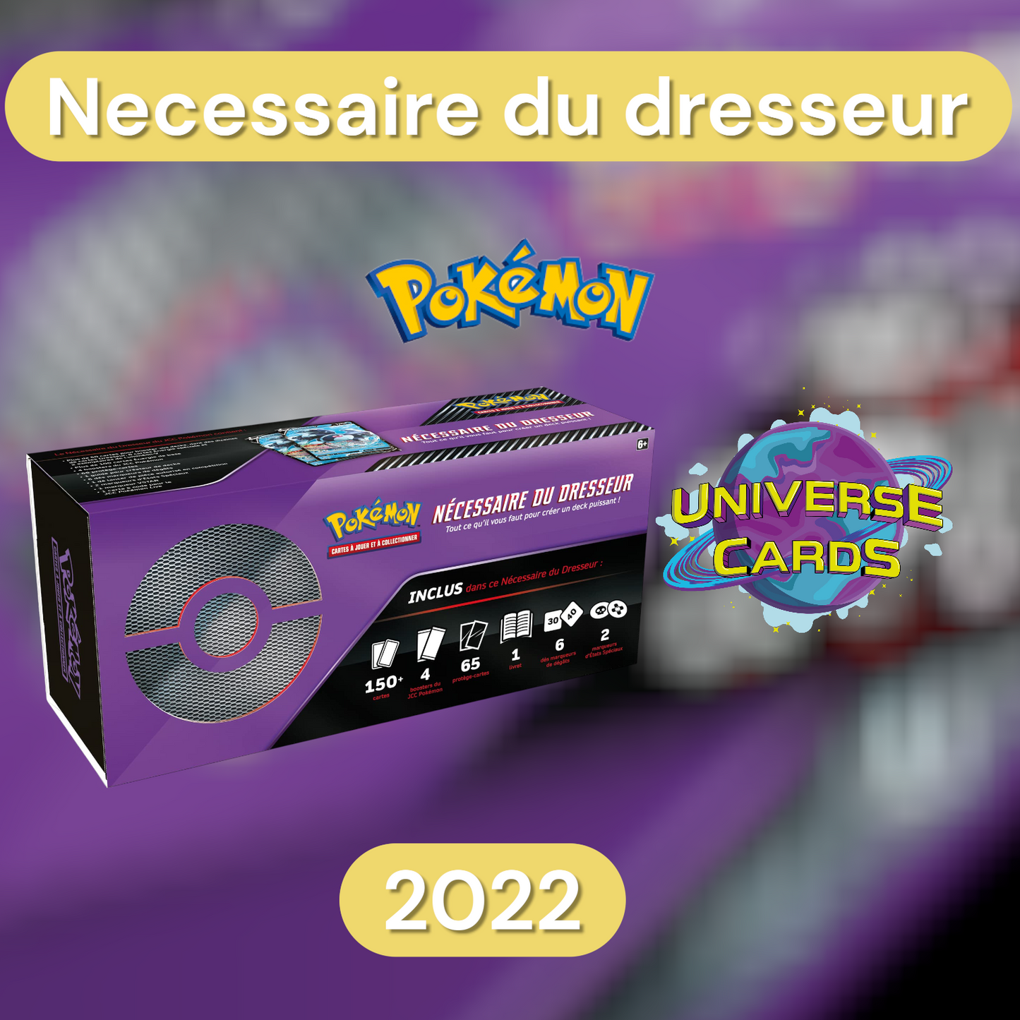 Pokemon Nécessaire du Dresseur 2022 Universe Cards
