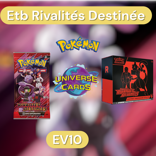 Pokemon Coffret Dresseur d'Élite Écarlate & Violet: Rivalités Destinées (ETB) Universe Cards