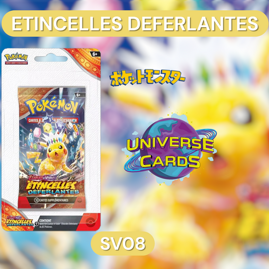 Blister Etincelles Deferlantes Universe Cards