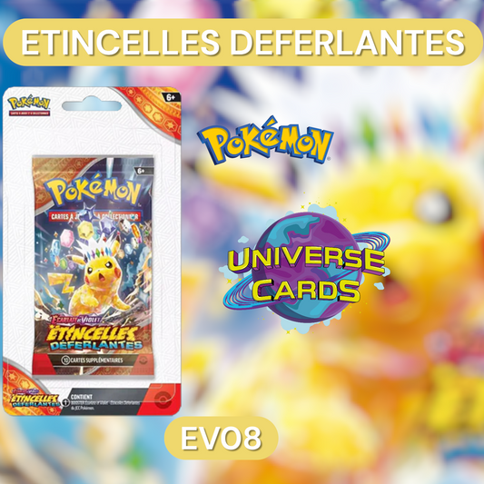Blister Etincelles Deferlantes Universe Cards
