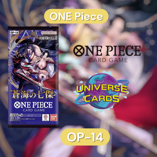 One Piece OP-14 Les sept de la mer Universe Cards