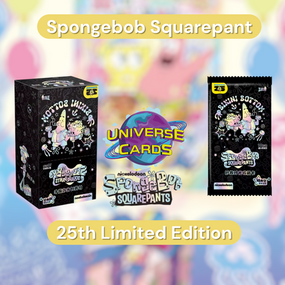 Kayou X Nickelodeon - Spongebob 25TH Limited Edition Universe Cards