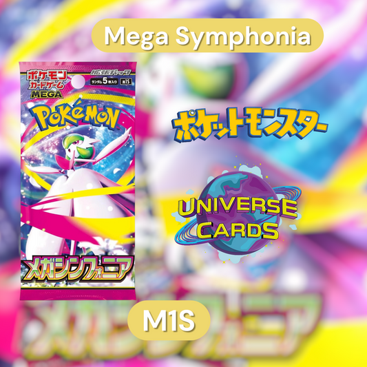 Booster Pokemon Mega Symphonia Japonais Universe Cards