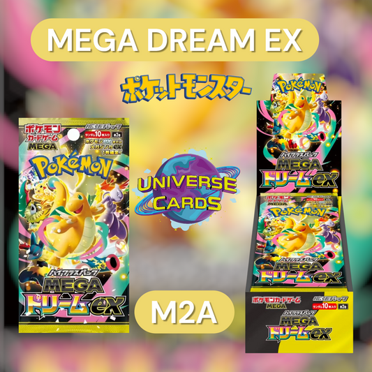 Display Pokémon Mega Dream M2A Universe Cards