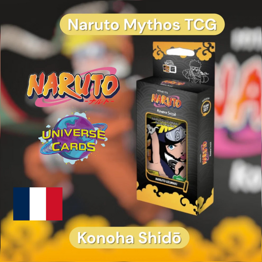 [FR] Team Set Naruto Mythos TCG - Chapitre 1 : Konoha Shidō - 2nd Edition NARUTO Universe Cards