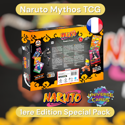 Naruto TCG: Coffret 1ere Edition Special Pack Universe Cards