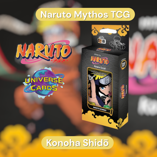 Team Set Naruto Mythos TCG - Chapitre 1 : Konoha Shidō - 2nd Edition NARUTO Universe Cards
