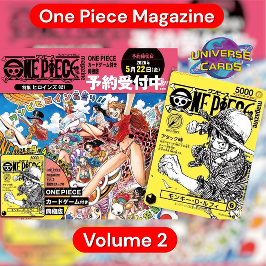 One Piece Magazine Volume 2 Universe Cards