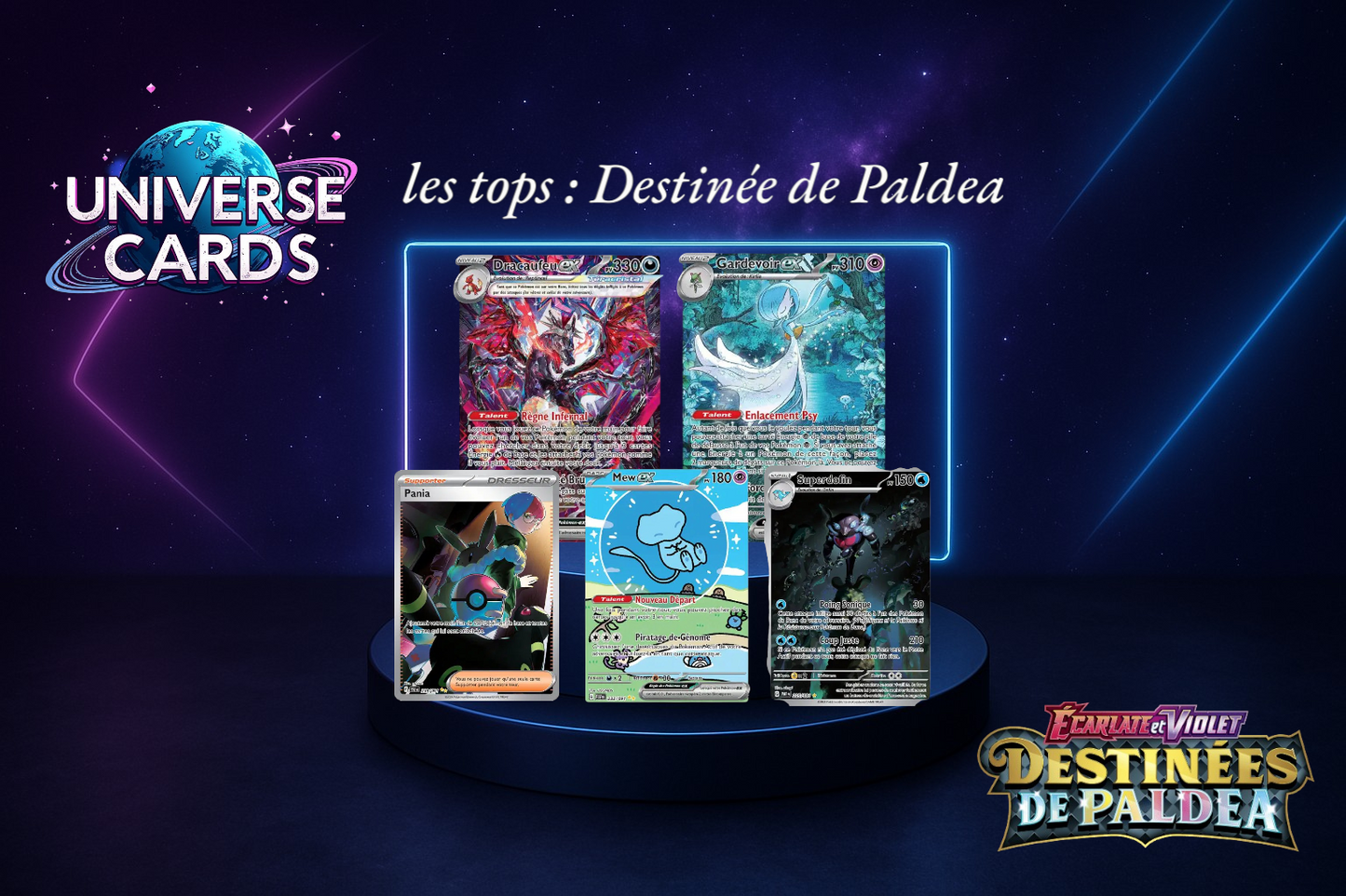 Coffret Collection Premium Destinée de Paldea -- Flamigator EX