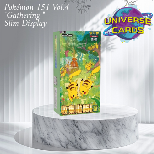 Pokémon 151 Vol.4 – Slim Display Gathering Universe Cards