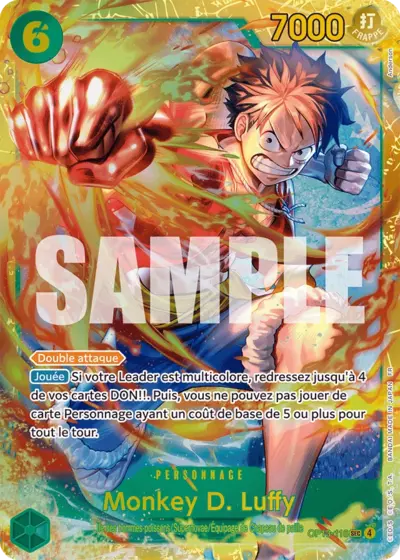 One Piece OP-13 Japonais Universe Cards