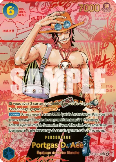 One Piece OP-13 Japonais Universe Cards