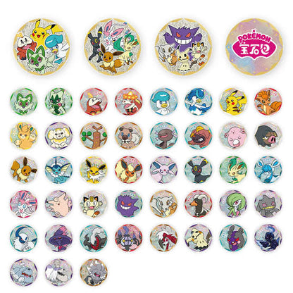 Pokémon Gem Pack Badge Set · Chinois simplifié