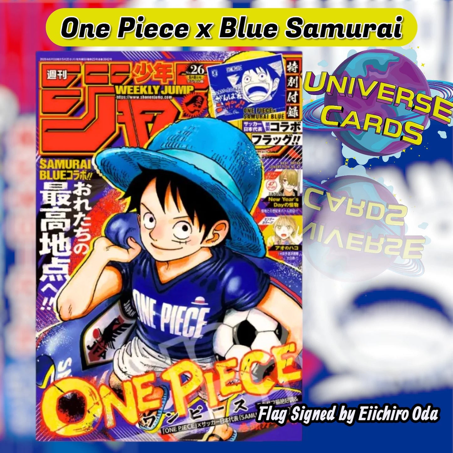Weekly Shonen Jump n°26 - One Piece X Samurai Blue